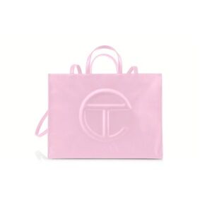 Telfar Large Pink Shopping Tote